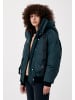 Finn Flare Steppjacke Strick in dark green