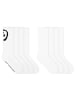 von Jungfeld Tennissocken Classic + Smiley Sportsocken Set in Weiß