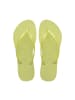 Havaianas Kinder-Flip-Flops zum Hineinschlüpfen, schmal geschnitten Grün