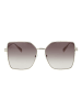 Longchamp Damen Sonnenbrillen Schmetterling Gold