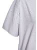 LASCANA Kurzarmshirt in lavendel