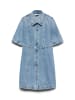 Vero Moda Jeanskleid in Light Blue Denim