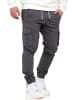 SOULSTAR Cargohose - SPROSEAU Jogger Chino Jeans Hose Stoffhose in Dark Grey