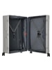 Aleon Traveler Macro 4-Rollen Trolley Aluminium 77 cm mit Kleidersack platinum 1