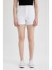 DeFacto Jeansshorts in Weiss (000)