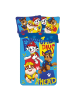 Paw Patrol Paw Patrol Bettwäsche für Kleinkinder 100x135 cm 40x60 cm Baumwolle in Blau