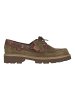 Clarks Schnürschuhe Cleyhill Boat in 3226 Olive Combi