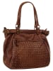 Samantha Look Shopper echt Leder in cognac