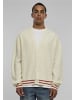 Urban Classics Urban Classics Herren Sporty Boxy Cardigan in whitesand