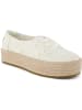 TOMS Espadrilles VALENCIA LACE UP 10023272 in weiß