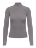 JACQUELINE de YONG Strickpullover Rollkragen Langarm Weich Bequem in Braun