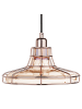 Beliani Pendelleuchten TORRE in Kupfer - (W) 26 x (H) 117 x (L) 26 cm