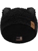 Normani Outdoor Sports Kinder Teddy Mütze Coleraine in Schwarz
