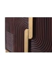 Giner y Colomer Sideboard aus massivem Mangoholz mit goldenen Details in Brown