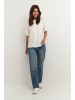 CULTURE Kurzarm-Bluse CUdania Regular fit in Spring Gardenia