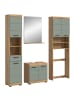 ebuy24 Badmöbelset Scout Staubgrün 190 x 34 cm