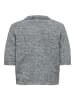 ONLY Strickjacke in Dark Grey Melange