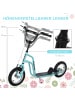 HOMCOM Kinderscooter in Blau 120L x 58B x 80H cm