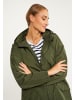 DreiMaster Damen Übergangsmantel - Recyceltes Material in Militäroliv