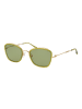 Ana Hickmann Frauen Sonnenbrille Katzenauge Olive