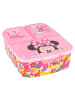 Disney Minnie Mouse Disney Minnie Mouse Kinder Brotdose – Lunchbox mit 3 Fächern & tollem in Rosa