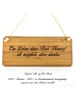 Mr. & Mrs. Panda Holztafel Bad Honnef mit Spruch in Keine Angabe