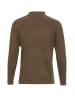 aleva Damen Strickpullover in Dunkelbraun