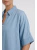 Oui Bluse in lt blue denim