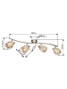 Globo lighting Strahler "KRIS" in silver
