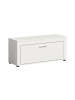 ebuy24 Sitzbank Jam Weiß 100 x 35 cm