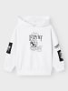 name it Hoodie in Bright White