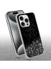 cadorabo Hülle für Apple iPhone 15 PRO Glitter in Schwarz mit Glitter