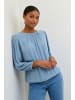 Kaffe Langarm-Bluse KAwilma Regular fit in Faded Denim