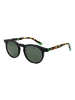 Funky Buddha Männer Sonnenbrille Panto Schwarz
