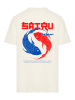 F4NT4STIC Heavy Oversize T-Shirt Koi Fish Oversize Japan Streetstyle in sand