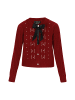 faina Women Cardigan in burgundy