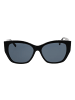 Barbour Frauen Sonnenbrille Katzenauge Schwarz