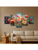 OnlyWow Leinwandbild 5er Set