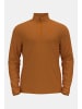 Odlo Midlayer/sweatshirt Mid layer 1/2 zip ROY in Braun