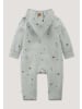 Hessnatur Fleece-Overall in nebelgrau