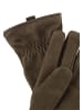 Camel Active Handschuhe aus hochwertigem Leder in Dunkel khaki