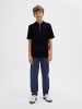 JACK & JONES Junior Klassische Hosen in Navy Blazer