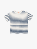 KOTON TSHIRT SS in Ekru Gestreift