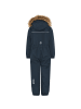 Color Kids COVERALLWITH FAKE FUR 3 in Blau