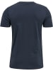 Hummel T-Shirt Hmllegacy Erwachsene in GREY MELANGE/BLUE NIGHTS