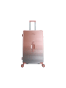 Saxoline SX Blue Elite L Trunk Trolley TSA Zahlenschloss Spinner in pink gradient