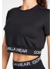 Gorilla Wear Colby Cropped T-Shirt - Schwarz
