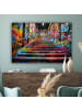 MuchoWow Leinwand bilder Bunte Treppe (BxH)