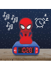 Lexibook Spider-Man 3D-Nachtlicht-Wecker mit Soundeffekten