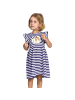 Cerda Sommerkleid Bluey gestreift in Dunkelblau